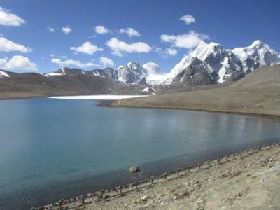 View of Lake Gurudongmar