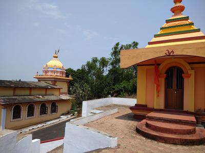 The hilltop temple