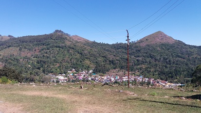 Thandikudi village top view